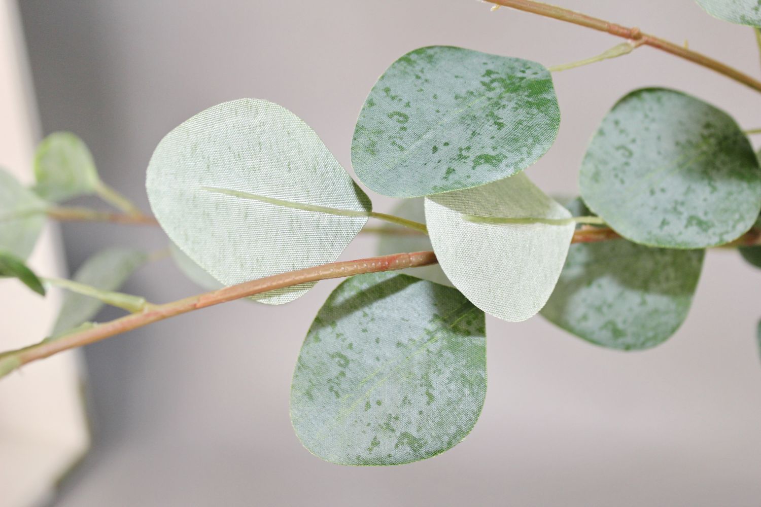 grün ca. / Eukalyptuszweig 118 cm Kunstblumen Pflanzen