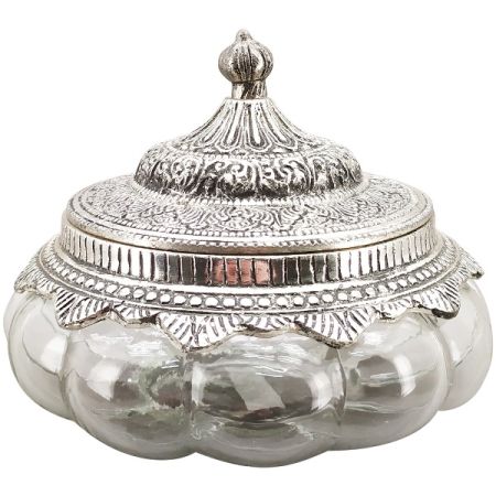 Bonboniere Iride transparent/silber