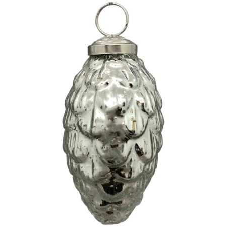 Glashänger Vitreous Ornament silber