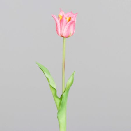 Tulpe blühend rosa (real touch) ca. 48 cm Kunstblumen / Pflanzen